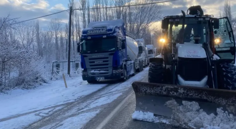 Tokat’ta Kar ve Heyelan Alarmı