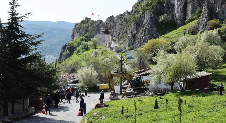 Tokat’ta kentsel dönüşümde yıkımlar başladı