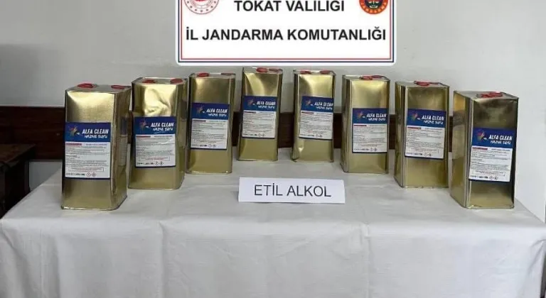 Tokat'ta sahte içki operasyonu : 6 gözaltı