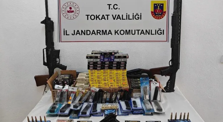 Tokat'ta silah kaçakçılarına operasyon