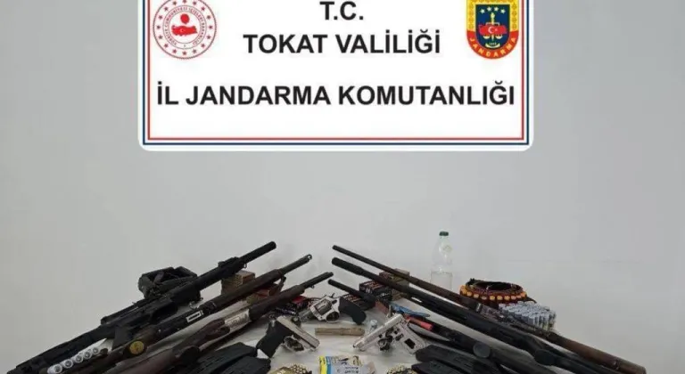 Tokat’ta silah kaçakçılığı operasyonu: 11 gözaltı