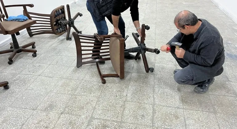 Tokat’ta üniversite atıklarına ‘hayat’ veren atölye