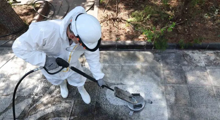 Tokat'taki mezarlıklarda temizlik yapıldı