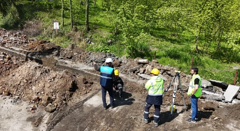 Trabzon Büyükşehir’den Araklı’ya altyapı yatırımı