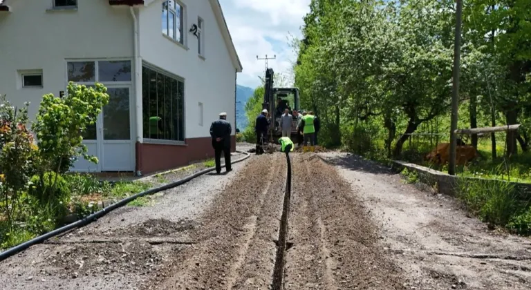 Trabzon Büyükşehir’den Tonya’ya içme suyu yatırımı