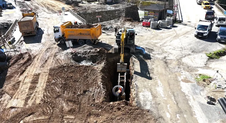 Trabzon Dernekpazarı’nda altyapı seferberliği