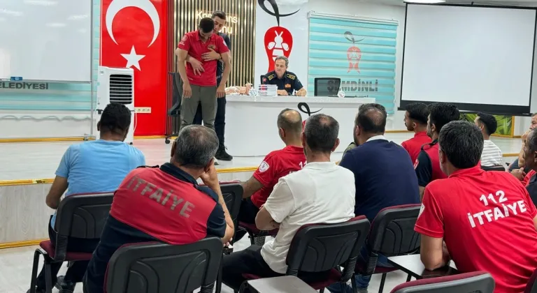 Trabzon İtfaiyesi’nden Şemdinli’de Eğitim Desteği