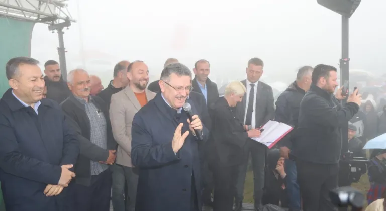 Trabzon Kavalık Yaylası’nda bahar şenliği ve yol müjdesi