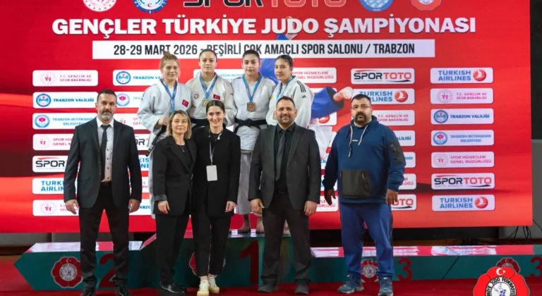 Trabzon’da 787 Judocu Türkiye Şampiyonu Olmak İçin Yarıştı