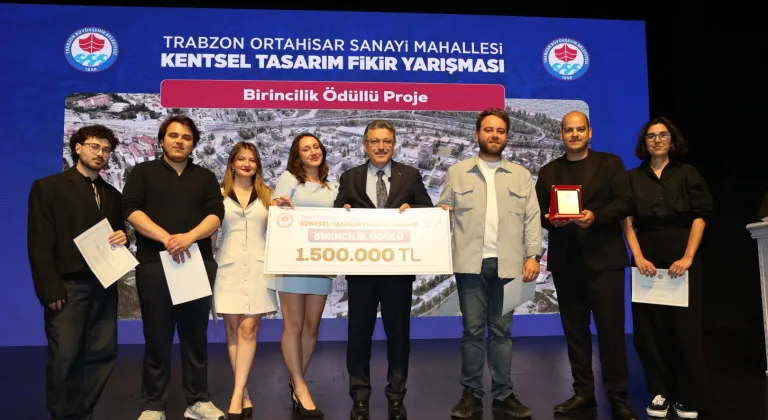 Trabzon’da ödüller sahiplerini buldu