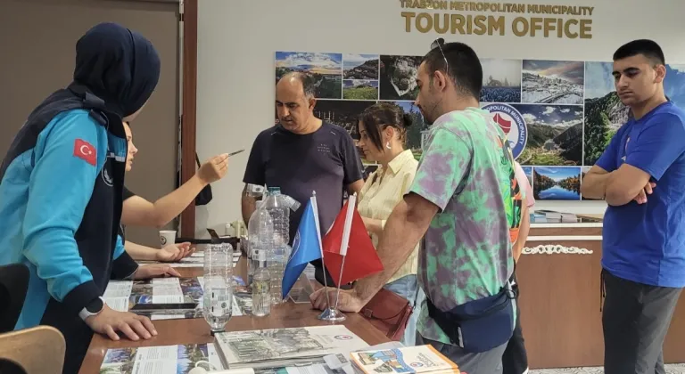 Trabzon’da Turizm Ofislerine Yoğun İlgi: Bir Ayda 3 Bini Aşkın Ziyaretçi