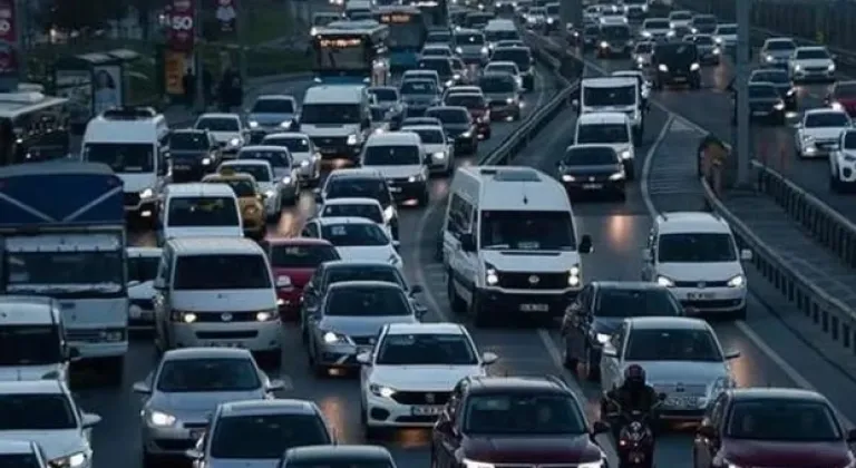Trafikte 32,3 Milyon Araç Var, En Fazlası Motosiklet

