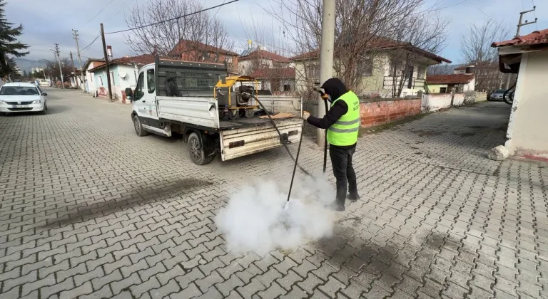 Turhal Belediyesinden haşereyle etkin mücadele