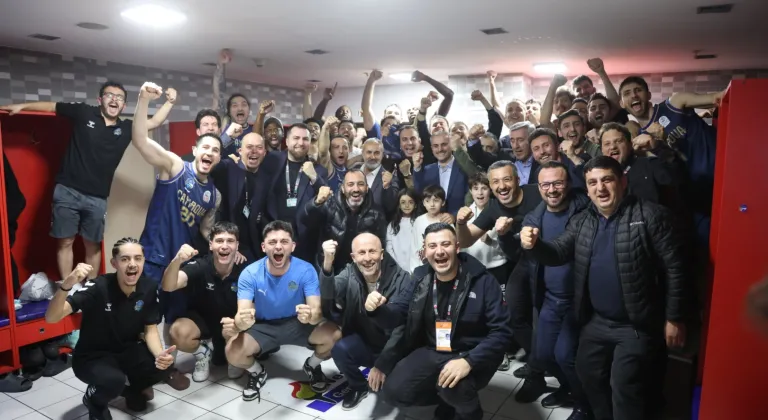 Türkiye Basketbol Ligi’nde şampiyon Çayırova Belediyesi!