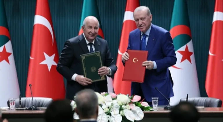 Türkiye ve Cezayir'den stratejik ortaklık mesajı