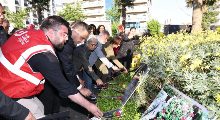 Üç fidan İzmir Çiğli’de anıldı