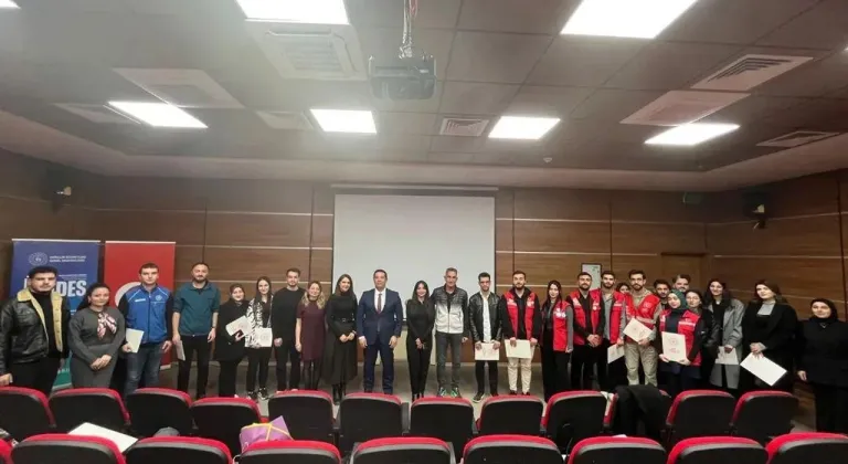 UNİDES programı kapsamında sertifika töreni düzenlendi