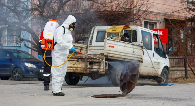 Uşak’ta Haşerelere Karşı Kesintisiz Mücadele