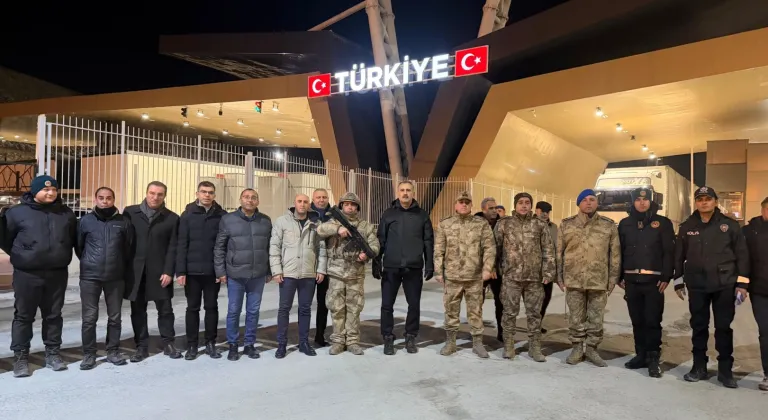 Vali Bozkurt'tan Gürbulak Sınır Hattı'nda inceleme