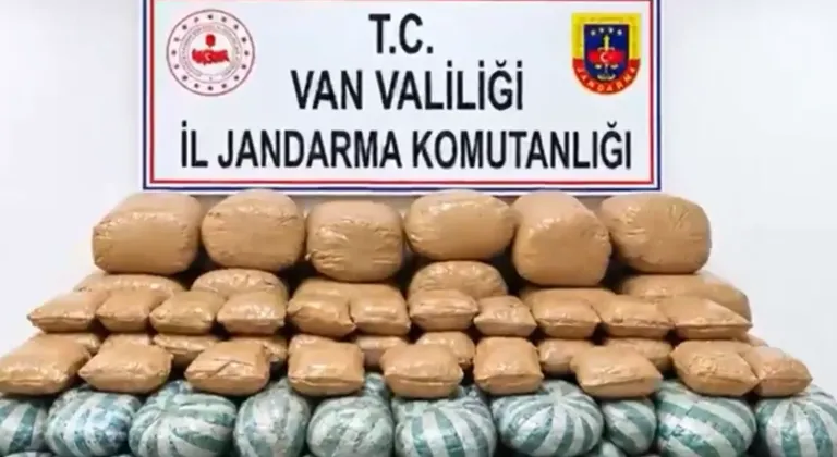 Van’da 517 kilogram uyuşturucu ele geçirildi