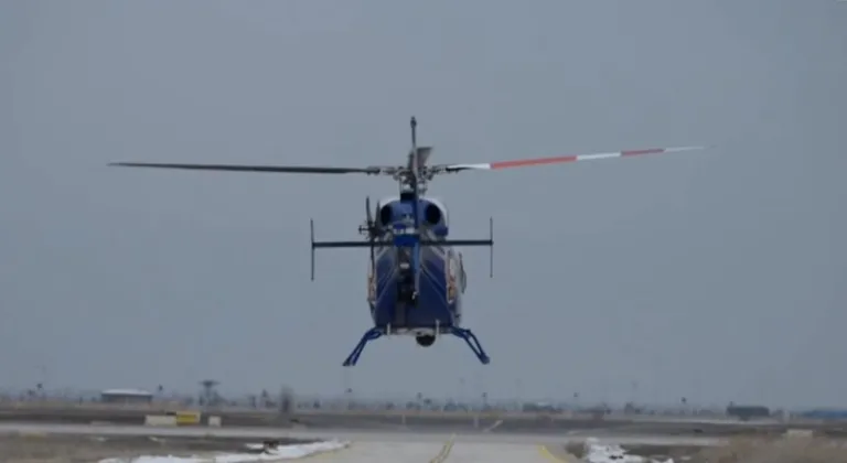 Van'da helikopter destekli denetimde kaçan araç yakalandı