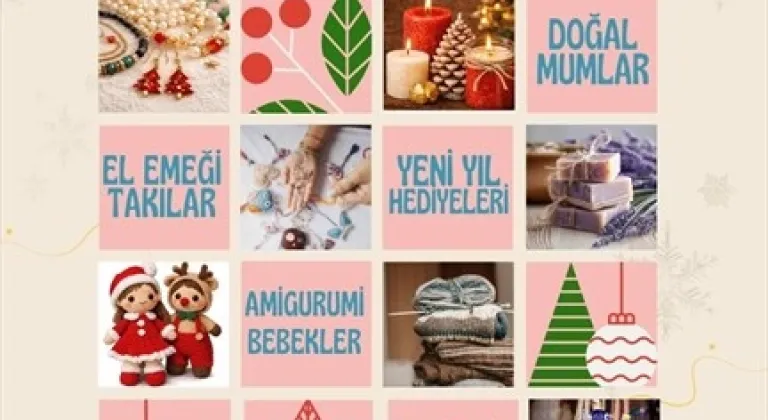 Yeni Yılın El Emeği Pazarı Kent Konseyi’nde Başlıyor