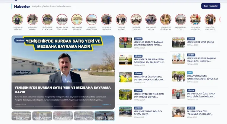 Yenişehir Belediyesi’nden dijitalde engelsiz dönem