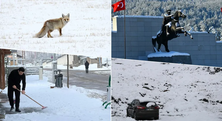 Yurdun bazı kesimlerinde kar etkili oldu