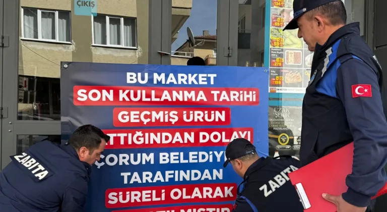 Zabıta, A101 Market şubesini kapattı