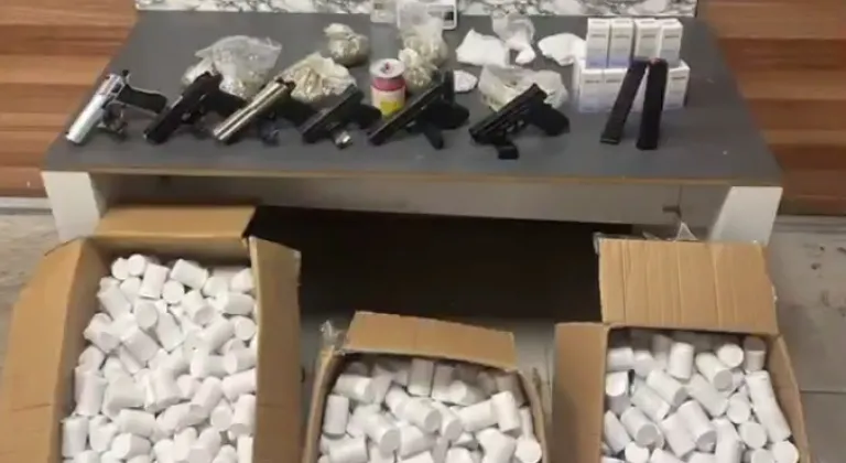 Zeytinburnu'nda narkotik operasyonu