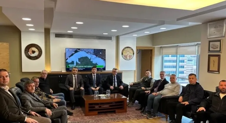Ziraat Bankası Yetkilileri, Keşan TSO'yu Ziyaret Etti