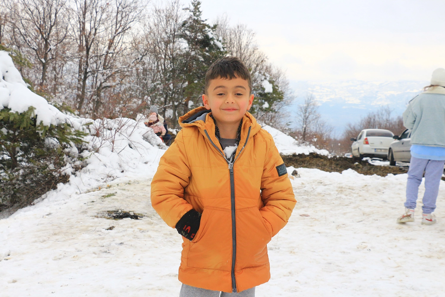 Erbaa'ya kar yağmayınca onlar kara gitti
